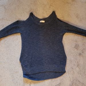 Hollister Cold Shoulder Sweater